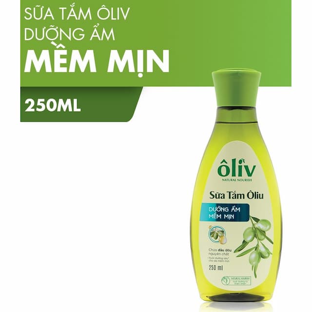 Sữa tắm oliv 250ml mềm mịn