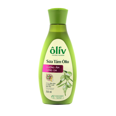 Sữa tắm oliv 250ml sáng da