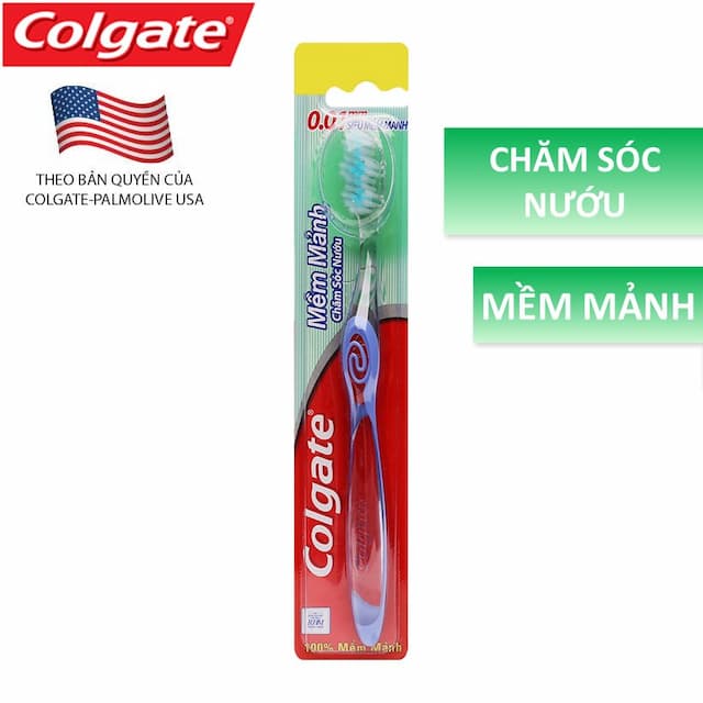 Bàn chải đánh răng Colgate Mềm Mảnh Chăm Sóc Nướu