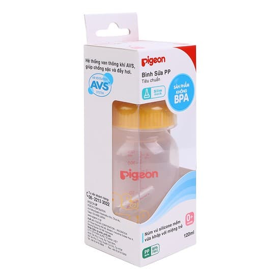 Bình sữa Pigeon 120ml nhỏ