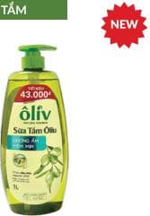 Sữa tắm Olive chai 1l mềm mịn