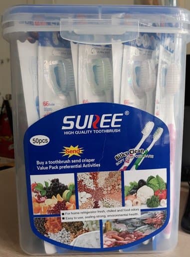 Hộp bàn chải Suree 45 cây