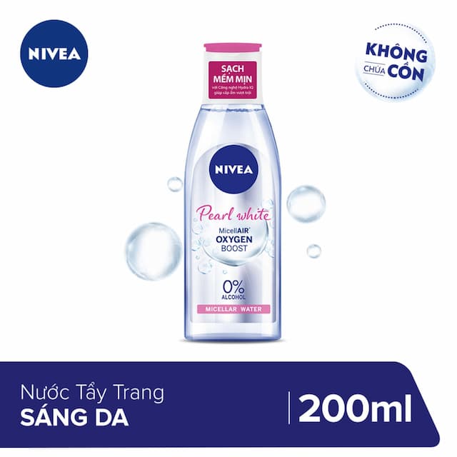 Nước tẩy trang Nivea 200ml Hồng