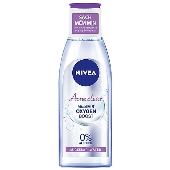 Nước tẩy trang Nivea 200ml tím