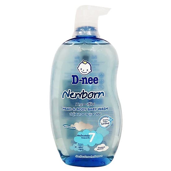 Tắm gội Dnee em bé 380ml xanh dương