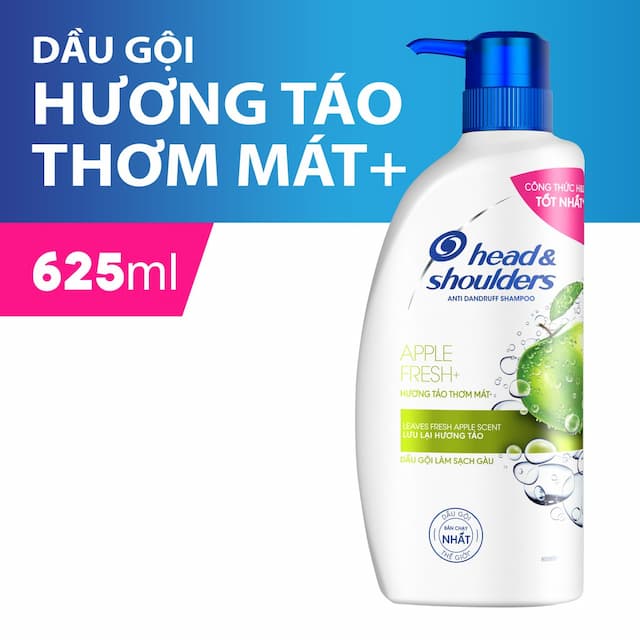 Dầu gội Head 625ml táo sạch gàu