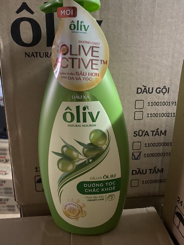 Dầu xả Olive 650g Chắc Khỏe