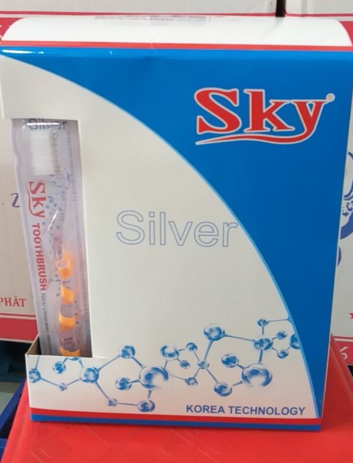 Bàn chải cán trong Sky Nano Nhật Bản. Mua 10+2
