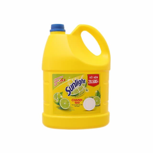 Thùng 9 can Nước rửa chén Sunlight 1,4kg chanh ( 29.500 )