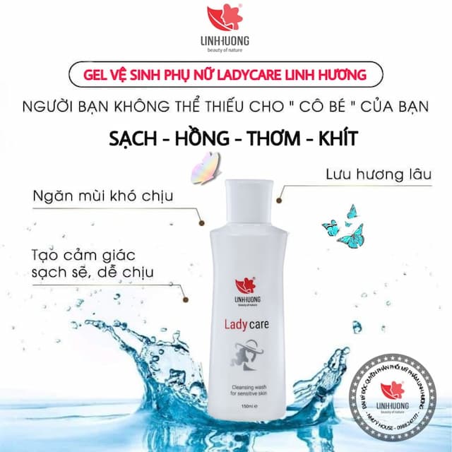 Dung dịch vệ sinh Linh Hương 150ml.