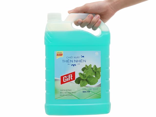 Nước lau sàn Gift 3,5l bạc hà