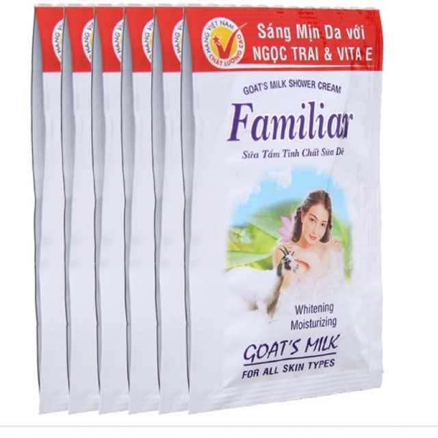 Dây sữa tắm familiar con dê