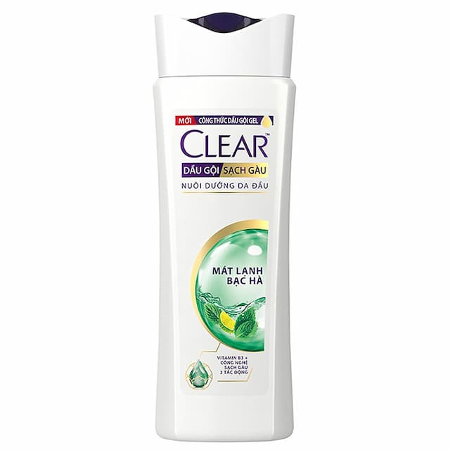 Dầu gội Clear 170g bạc hà Xanh Lá