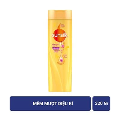 Dầu Gội Sunsilk 320g vàng