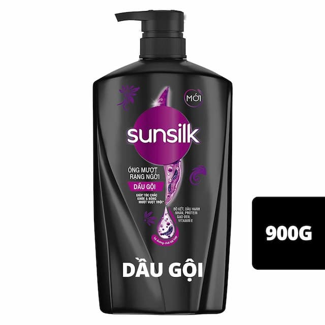 Dầu gội Sunsilk 900g đen