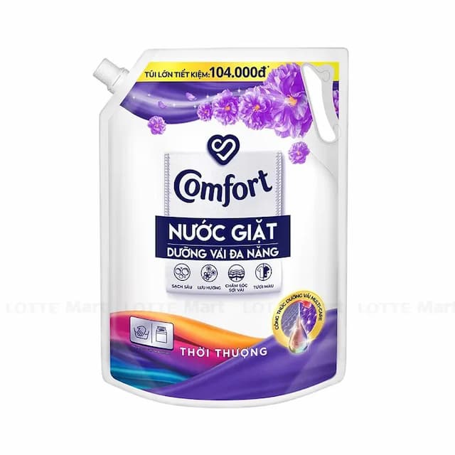 Nước Giặt Comfort Túi 3,8l Tím Thời Thượng 