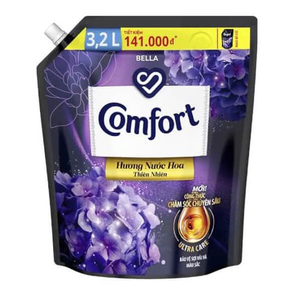 Nước xả Comfort 3,1l tím Bella 