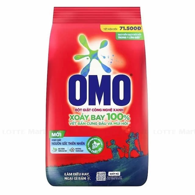 Thùng 4 gói Bột Giặt Omo 2,9kg ( Giá 2 thùng 112.000) 