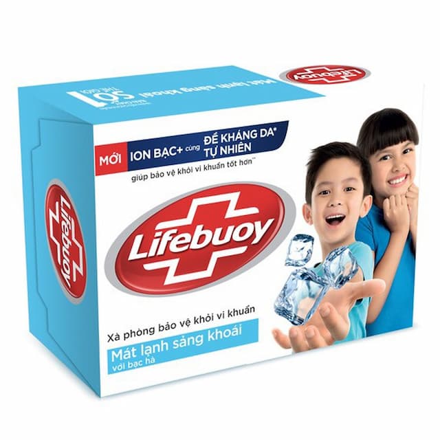 Xà Bông Cục Lifebouy Xanh Nhạt