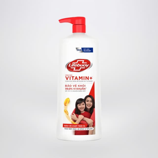 Sữa tắm Lifebouy 1kg đỏ 