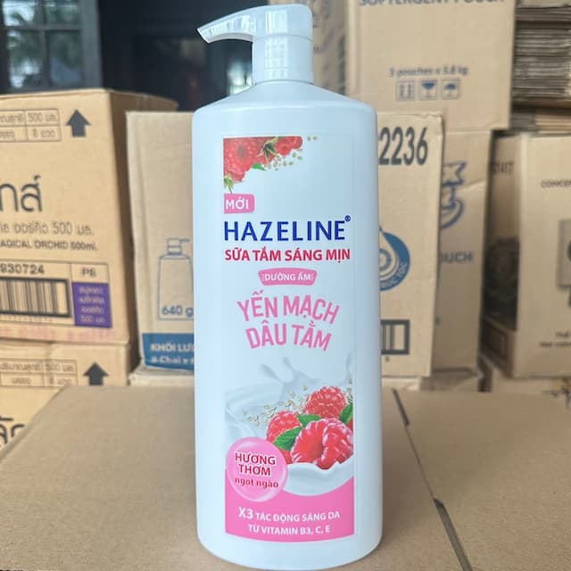 Sữa tắm Hazeline 1 Kg Hồng.