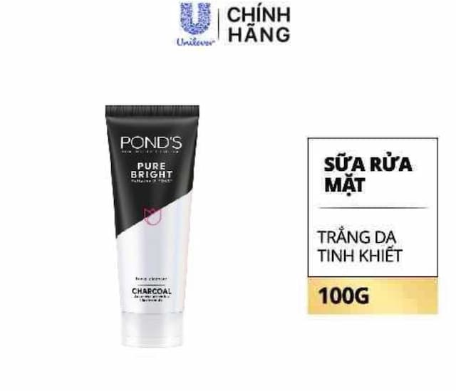 Sữa rửa mặt Pond 100g đen