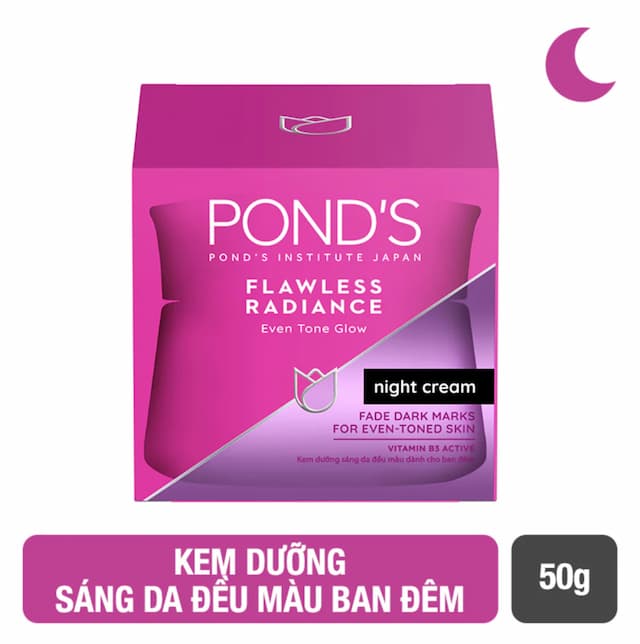 Kem Pond cao cấp 50g đêm hũ tím