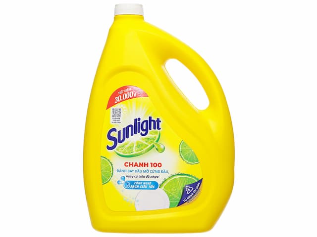 Nước rửa chén SunLight 3,6kg chanh