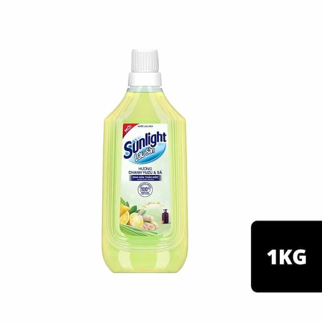 Nước Lau sàn Sunlight 1kg Chanh Xả Lẻ