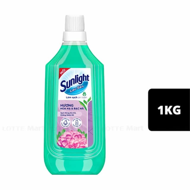 Nước Lau Sàn Sunlight 1kg Xanh Lẻ