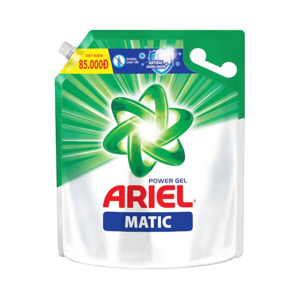 Túi Nước giặt Ariel 3,2kg cửa trước