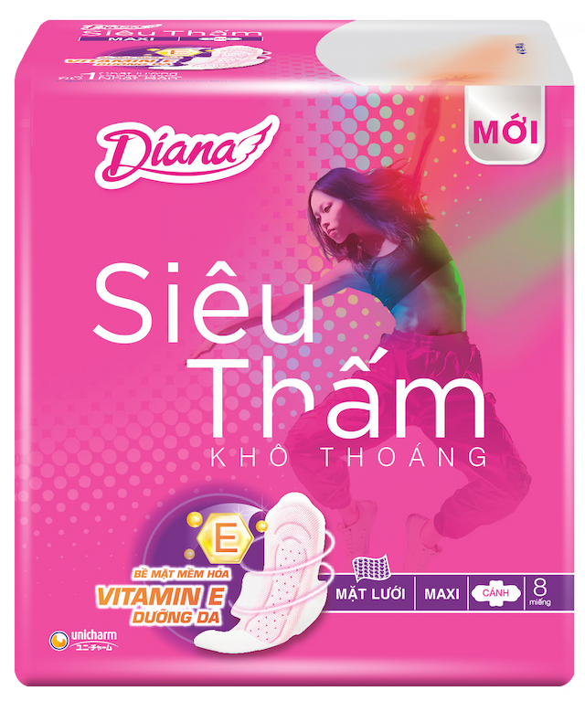 Băng Vệ Sinh Băng Vệ Sinh Diana dày Cánh hồng