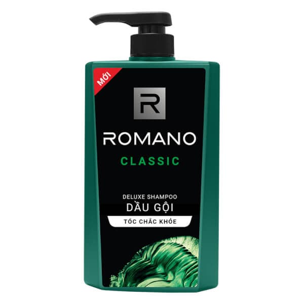 Dầu gội Romano 650g Xanh Lá 