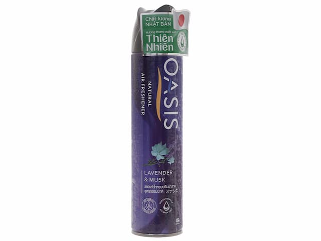 Xịt phòng chóng Muỗi OASIS 320ml Hương Lavender 