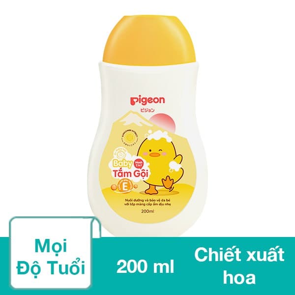 Tắm Gội Pigen 200ml vàng