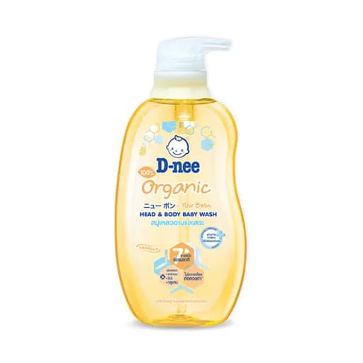 Tắm Gội Dnee em bé 380ml Vàng 