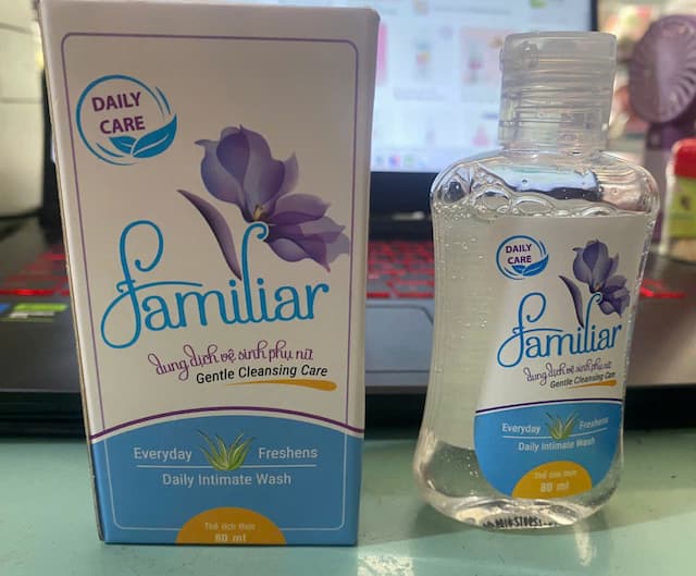 Dung dịch vệ sinh phụ nữ Familiar 80ml.