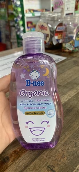 Tắm gội Dnee em bé 200ml tím Cty