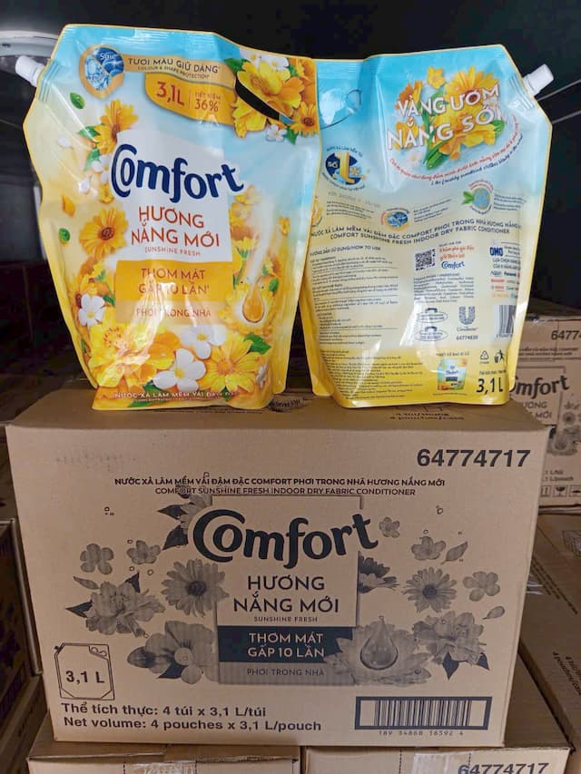 Túi xả Comfort 3,1l Phơi Trong Nhà 