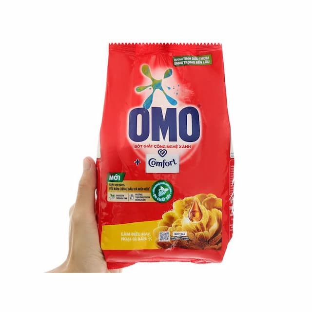 Bột Giặt Omo 350g Tinh Dầu 