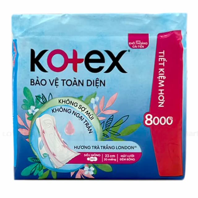 Kotex Mỏng Cánh 20 Miếng Gói Lớn 