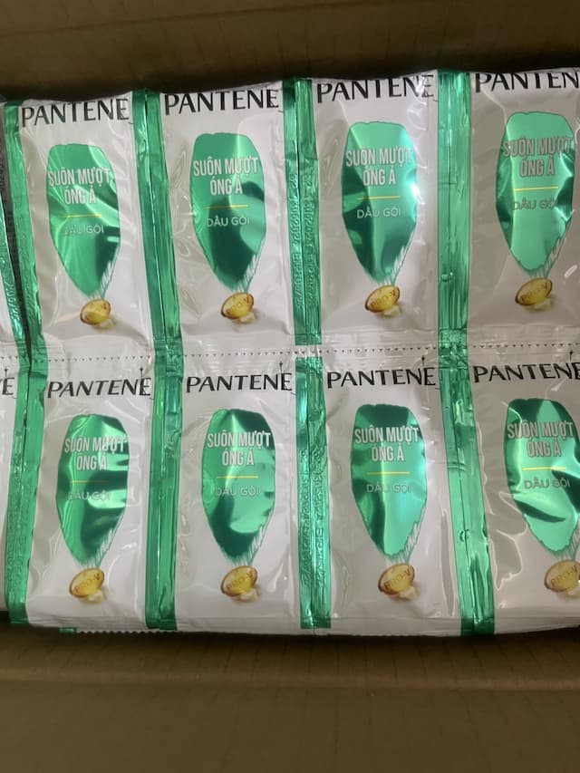 Dây Dầu Gội Pantene Xanh Lá Cây.