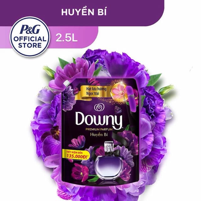 Túi Nước xả Downy 2,5kg Đen 