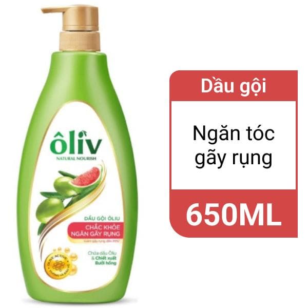 Dầu gội Oliv 650g Chắc Khỏe Ngăn Gãy Rụng