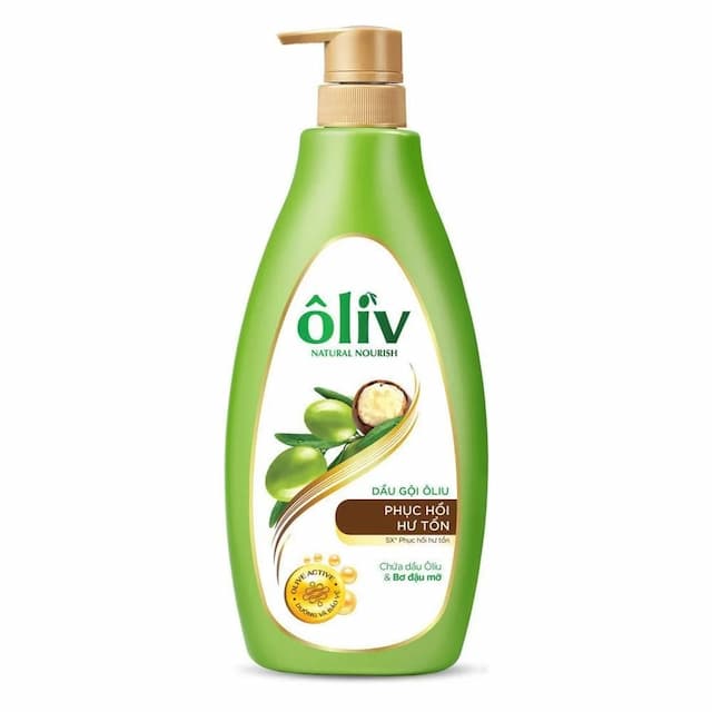 Dầu Gội Oliv 650g Phục Hồi Hư Tổn