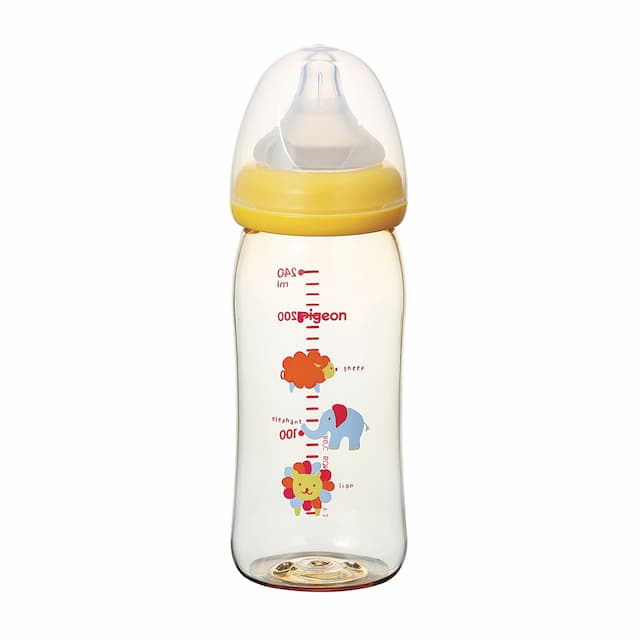 Bình sữa Pigeon 120ml nhỏ.