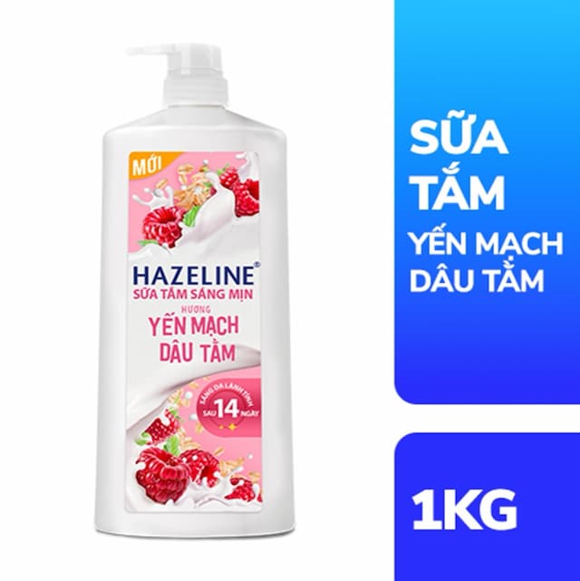 Sữa tắm Hazeline 1 Kg Hồng ( Thùng 83,000)