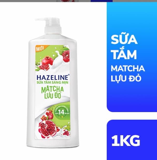 Sữa tắm Hazeline 1 Kg Xanh ( Thùng 83,000)