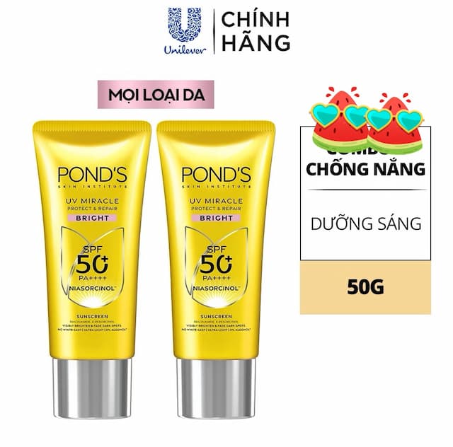 Chóng Nắng Pond Sáng Da 50g 
